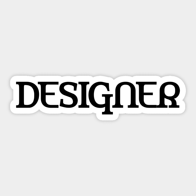 Designer Sticker by Menu.D